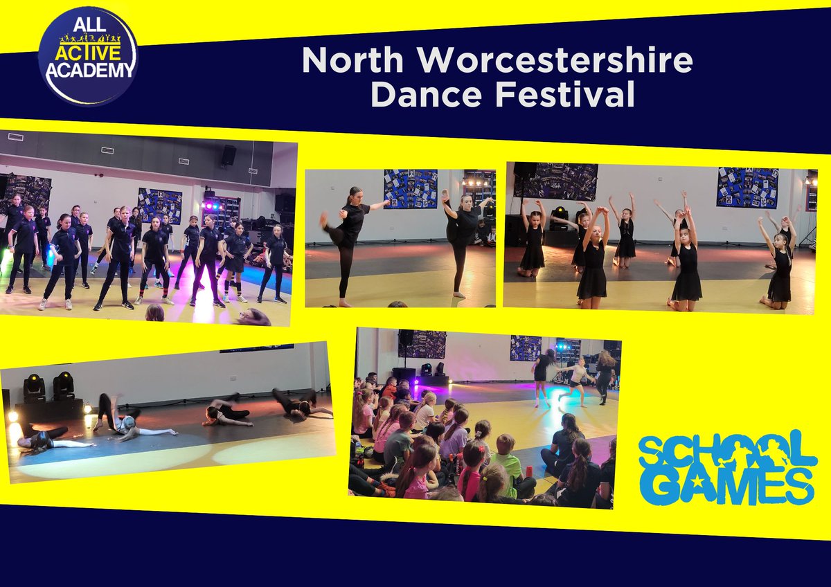 A wonderful morning of dance today in north Worcestershire as part of @YourSchoolGames 💃🕺 259 pupils from @LEFSBromsgrove Blackwell @HanburySchool @WaseleyHills St Andrew's @afmsPE @CrownMeadow @JuxtaNorton Thanks @SouthBromsPE for hosting & support from your fab students👏