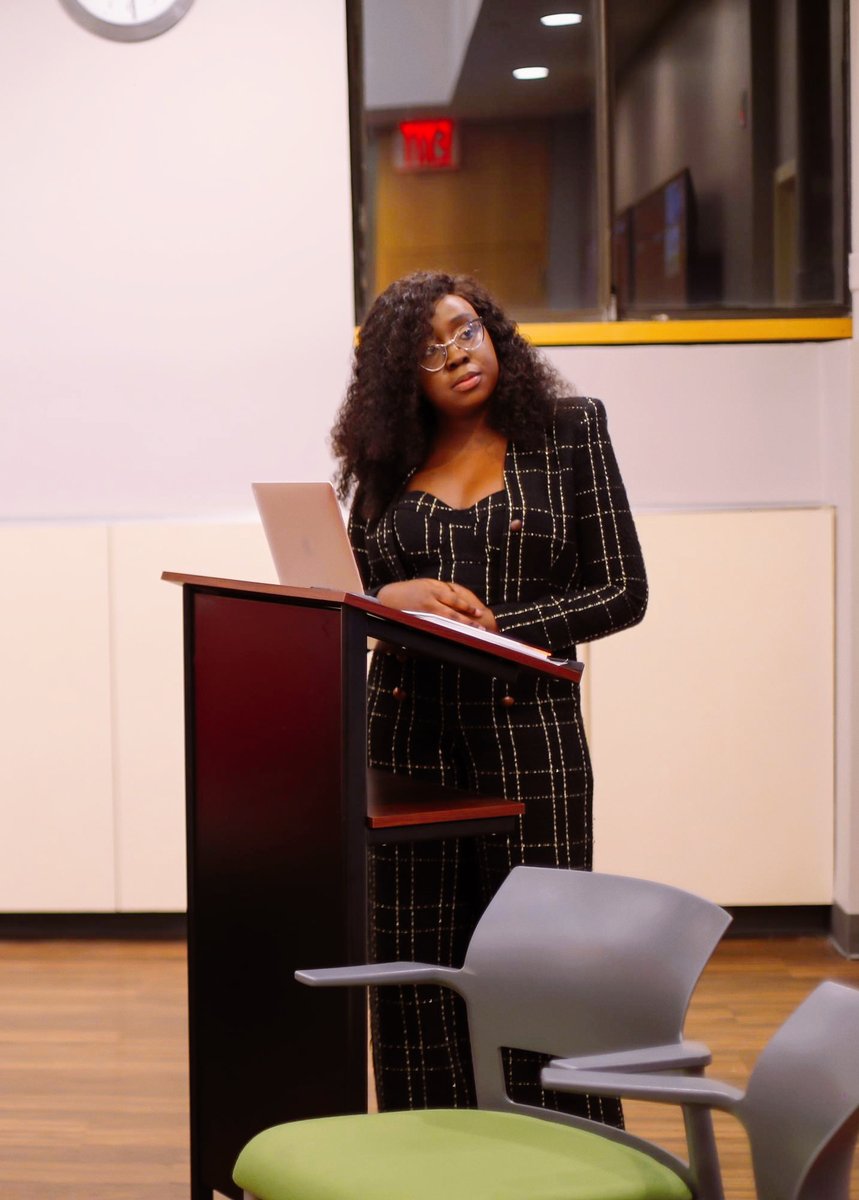 TheLanji's tweet photo. What a lovely experience sharing Crevit Mulier &amp; Co.’s insights &amp; ongoing projects on gender justice &amp; gendered crime in Kenya during the First Global Gender and Migration Forum @NYU_LS on the sidelines of #CSW68. https://t.co/nGQ06GkKHv