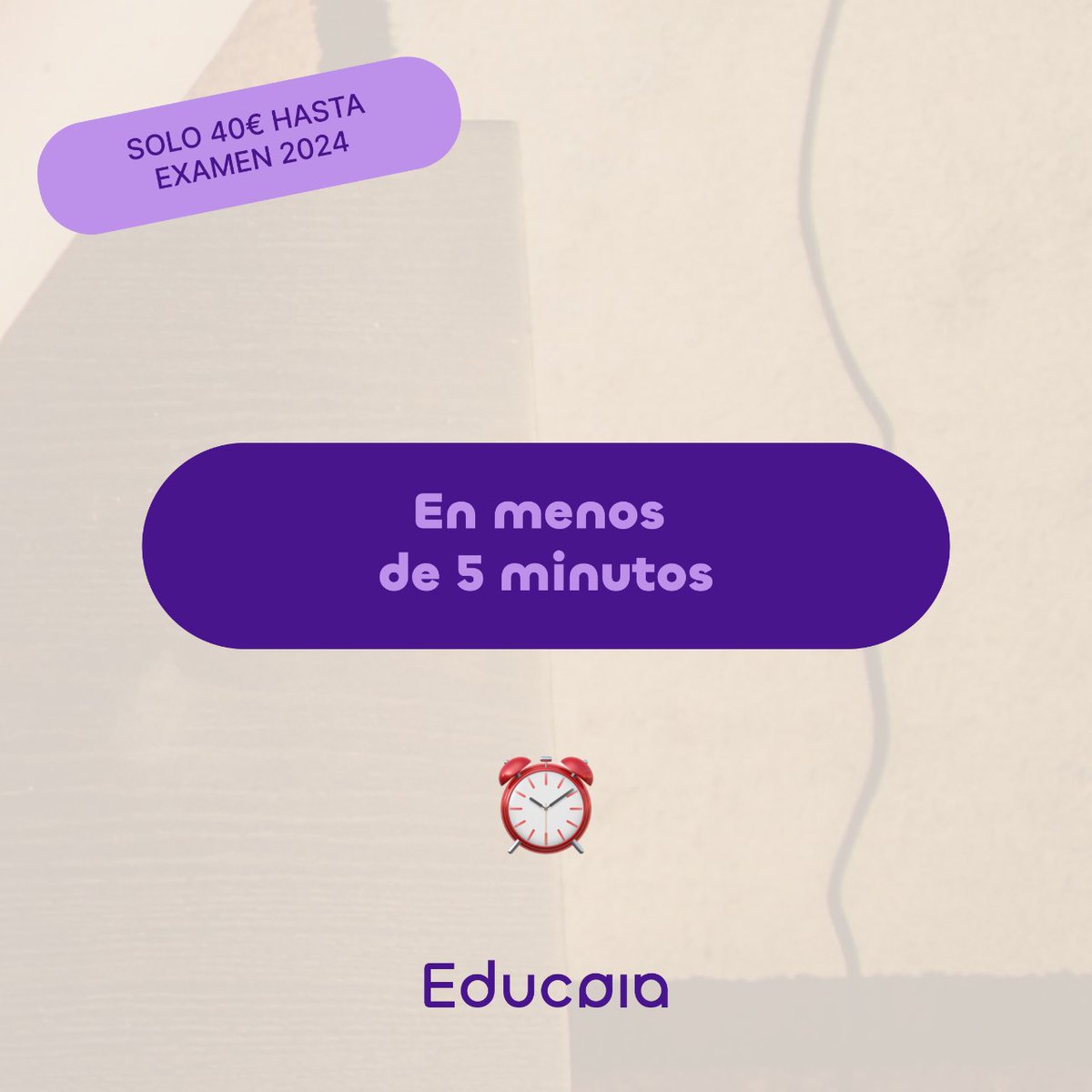 educaia_'s tweet photo. Estás a solo 3 meses de conseguir tu plaza. 
📚 La unidad didáctica es fundamental para alcanzar tu máxima nota. 
En Educaia, te ofrecemos la solución más completa y totalmente personalizada. 
¡Consíguelo en menos de 5 minutos! 

#VentajaEducaia🦉 https://t.co/W6eRWVaBxT