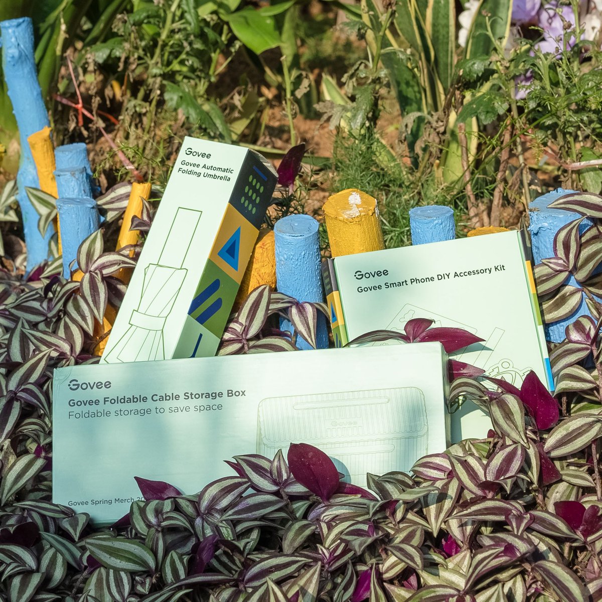 Spring's here. 🌱 Let's give away some limited-edition Govee Spring Merch!

1. Comment below what Spring activity you're looking forward to most
2. Retweet &amp; follow us

🎁 3 will win our Umbrella, Cable Box Organizer &amp; Phone Accessory Kit. 9 more will win Phone Accessory Kit.