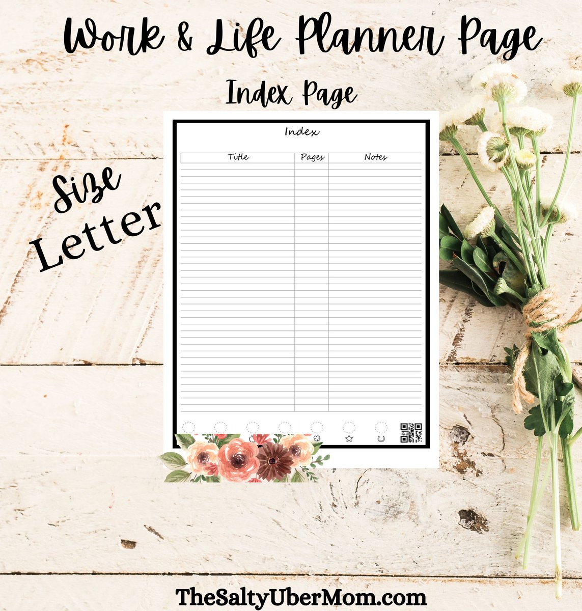 Who doesn't need a simple Index Page? This digital download is perfect for all of your journals. You can use the Rocketbook app to scan and upload this page. #digitaldownload #indexpage #journal #planner #plannerpages #customplanner buff.ly/4coDWZ9