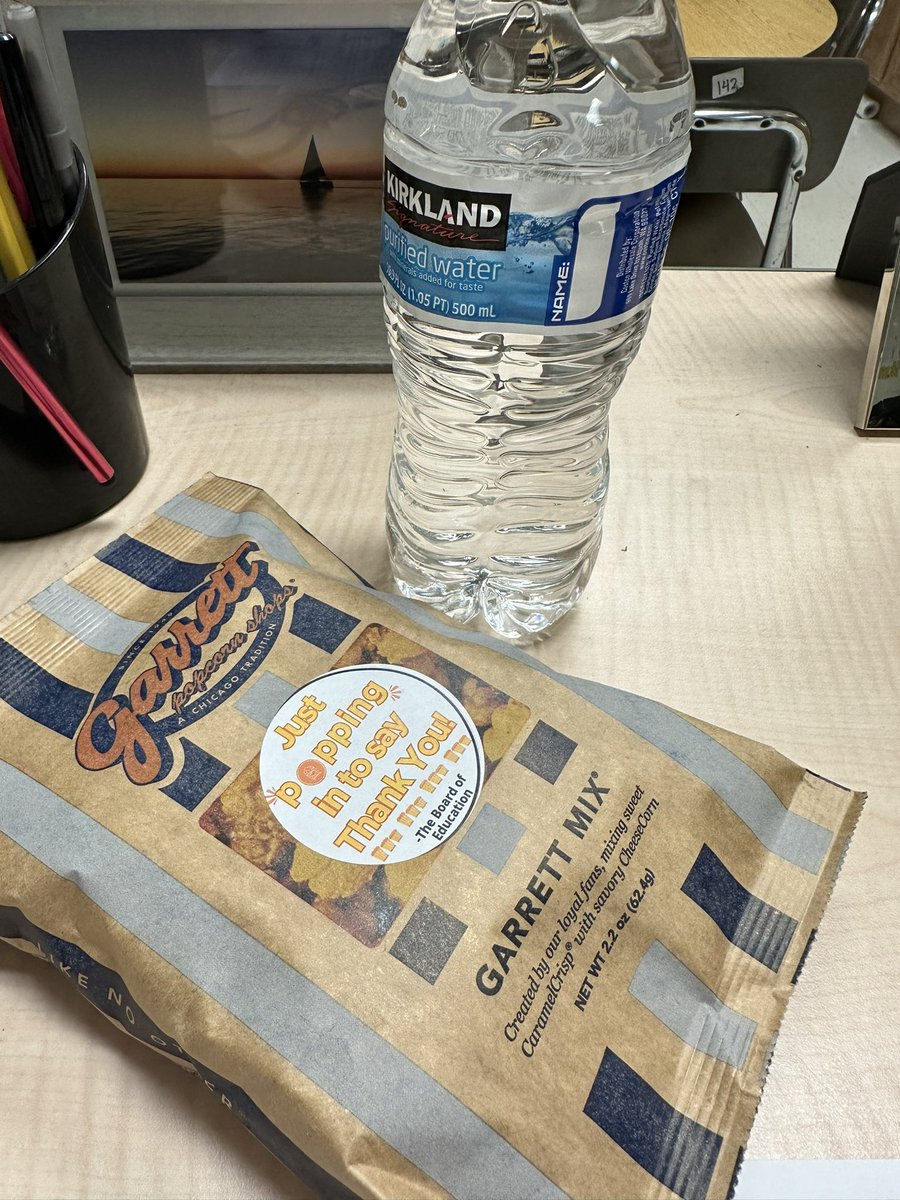 Thank you for “popping” in to say  thank you <a href="/OSD135/">Orland District 135</a> and our Board of Education 🍎 🍿