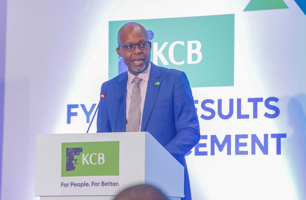 <a href="/kiambi_k/">Kimathi Kiambi</a> “KCB Group recorded 40% growth in total assets to reach KShs. 2.2 Trillion. This was driven by an increase in customer deposits and loans mainly in KCB Bank Kenya.”

#KCBGroup2023FYResults #ForPeopleForBetter #KCBNiYetu