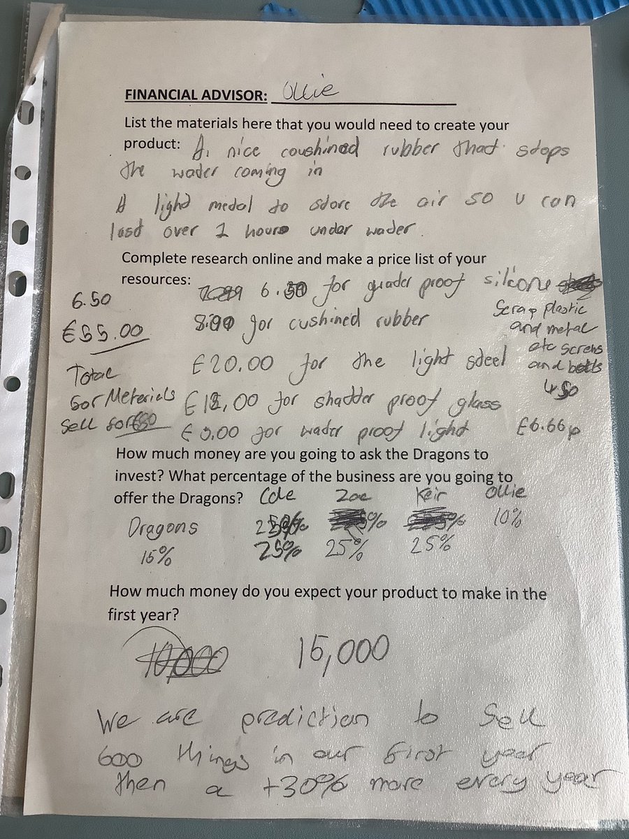 MissReynoldsENG's tweet photo. #IDL in action with S2 English as the groups begin planning for their ‘Dragon’s Den’ persuasive talking unit. 

The group CEO, Financial Advisor, Marketing Assistant and Sales Team all working together to plan a product that will wow the Dragons 📈💰📋 https://t.co/22VkblHyWl