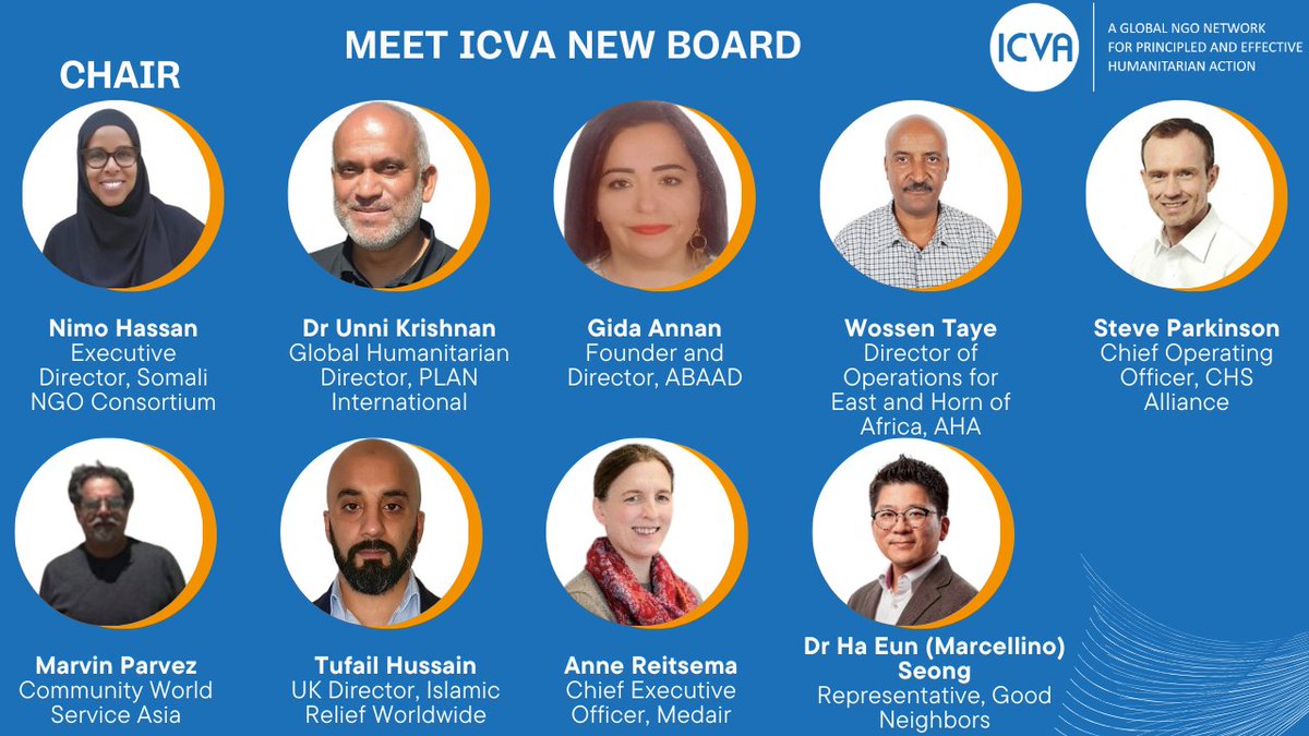🎉 Exciting News! 🎉Today marked a milestone for ICVA as we held our 19th General Assembly!

We're thrilled to announce the election of a new board who will lead us forward in the next 3 years. A huge thank you to the previous board for their great work over the past 3 years.