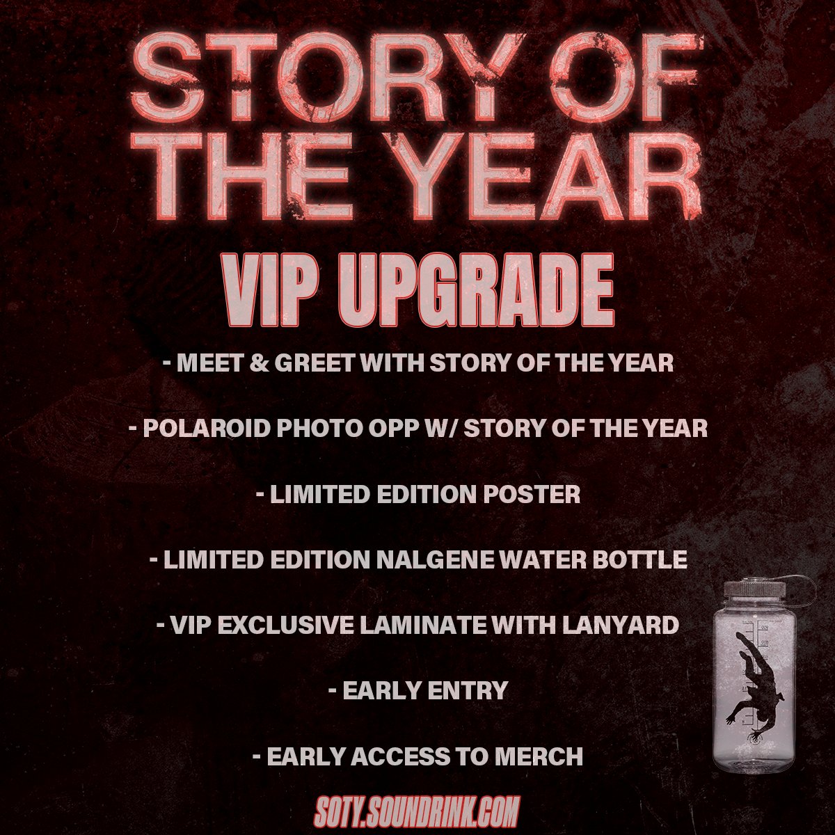 We're touring with our longtime friends @WeAreTheUsed this summer! Don't miss out and get your pre-sale tickets right now using the code 'WAR' at storyoftheyear.net.