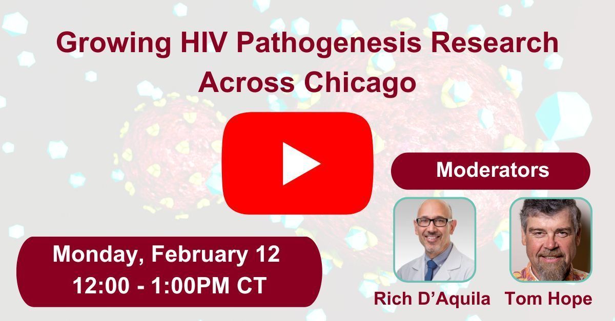 Didn’t catch our VP Core workshop last month? Hear from Principal Investigators @RushUniversity and @NUFeinbergMed discuss current and opportunities for cross-institutional collaborations on #HIV pathogenesis research in Chicago. 👀Watch the event: buff.ly/48holY7