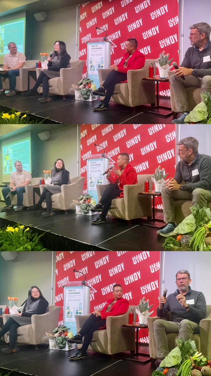 Starting our first panel of the day for Seed To Sustenance at <a href="/uindy/">University of Indianapolis</a>. With panelists <a href="/KelseyTimmerman/">KelseyTimmerman</a>, Connie Lee, <a href="/FoodLoveTog/">Candace</a>, and <a href="/chrisbaggott/">chrisbaggott</a>. 

Follow along for live tweeting!