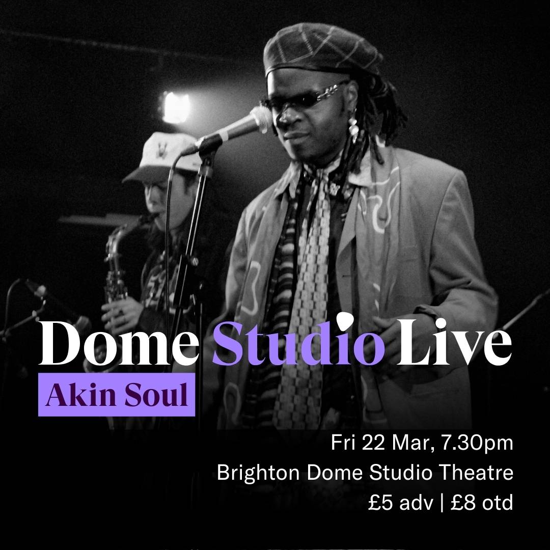 Brighton Dome (@brightdome) on Twitter photo Dome Studio Live returns this Friday,
with <a href="/akinsoul/">Akin Soul</a>, Safenath, <a href="/officialvi0let/">vi0let</a>,
<a href="/imspikemyheart/">SPIKEMYHEART</a> + <a href="/ssadcharlie/">chaz</a> (Stay Ugly)
Don't miss the second installment, curated
by Ned Archibong of <a href="/QMRecordsMusic/">QM Records</a>, following the SOLD OUT event in Feb
Book now 🎟 bit.ly/496ghKa Dome Studio Live returns this Friday,
with <a href="/akinsoul/">Akin Soul</a>, Safenath, <a href="/officialvi0let/">vi0let</a>,
<a href="/imspikemyheart/">SPIKEMYHEART</a> + <a href="/ssadcharlie/">chaz</a> (Stay Ugly)
Don't miss the second installment, curated
by Ned Archibong of <a href="/QMRecordsMusic/">QM Records</a>, following the SOLD OUT event in Feb
Book now 🎟 bit.ly/496ghKa