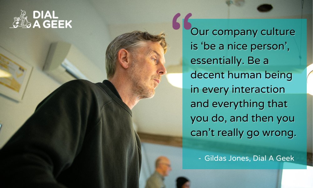 And what is your company culture?

#companyculture #culture #BCorp #ethicalbusiness 
#BCorpmonth #BCorporationUK #UKBCorps #MSP #tech #leadership