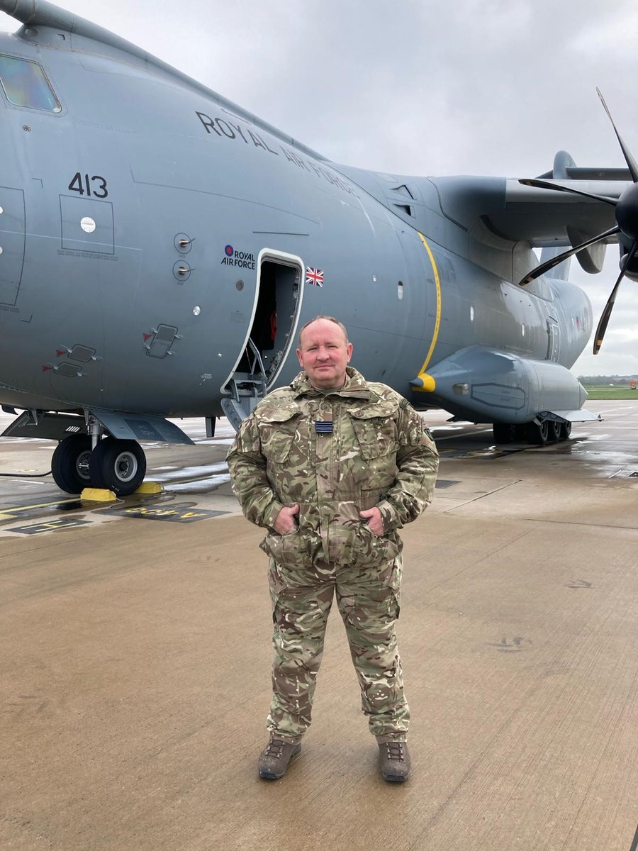 Being in the RAF Media Reserves often means traveling to various places. This week, Squadron Leader Barker went to northern France with the UK detachment for Exercise VOLFA. #RAFReserve #NoOrdinaryJob #WeAreTheNATO