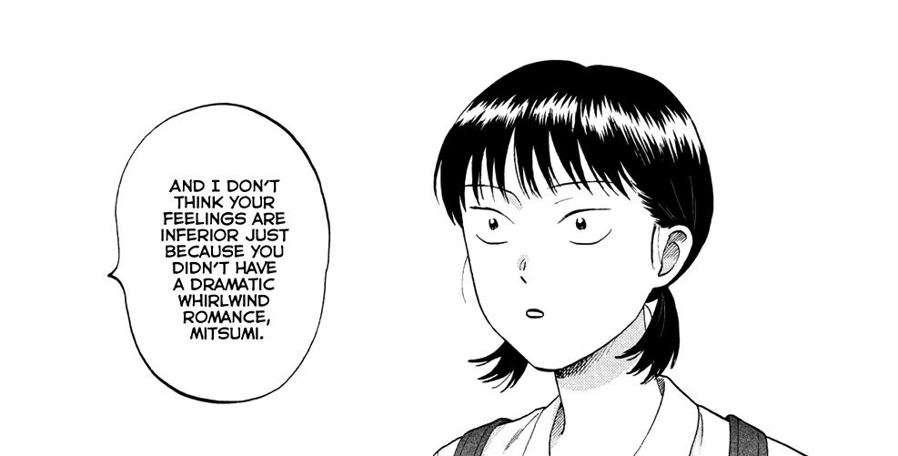 lilatheduckk's tweet photo. skip to loafer general spoilers 

one thing that i'll always be very grateful of skip to loafer is really how they highlight so much the "i love you as a person" mindset — and how that is present in all the narrative, not only on shima and mitsumi's relationship. https://t.co/IeFgqBZC6M