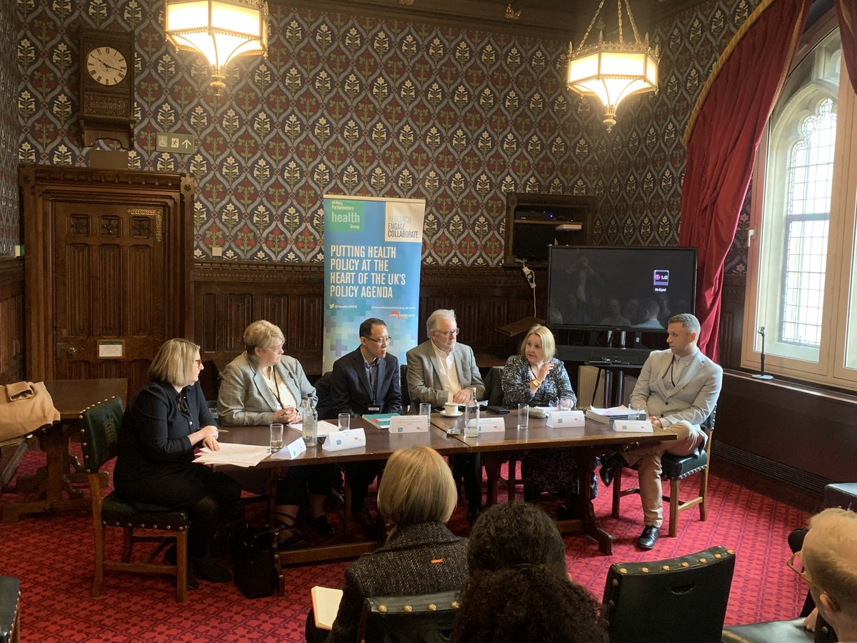 The APHG hosted its inaugural #APHGWorkforceSeries roundtable in parliament, discussing the #AdultSocialCare workforce with insights from our chair @Peter_Dowd and a diverse panel. We look forward to more events on the Health & Social care workforce as part of our programme.