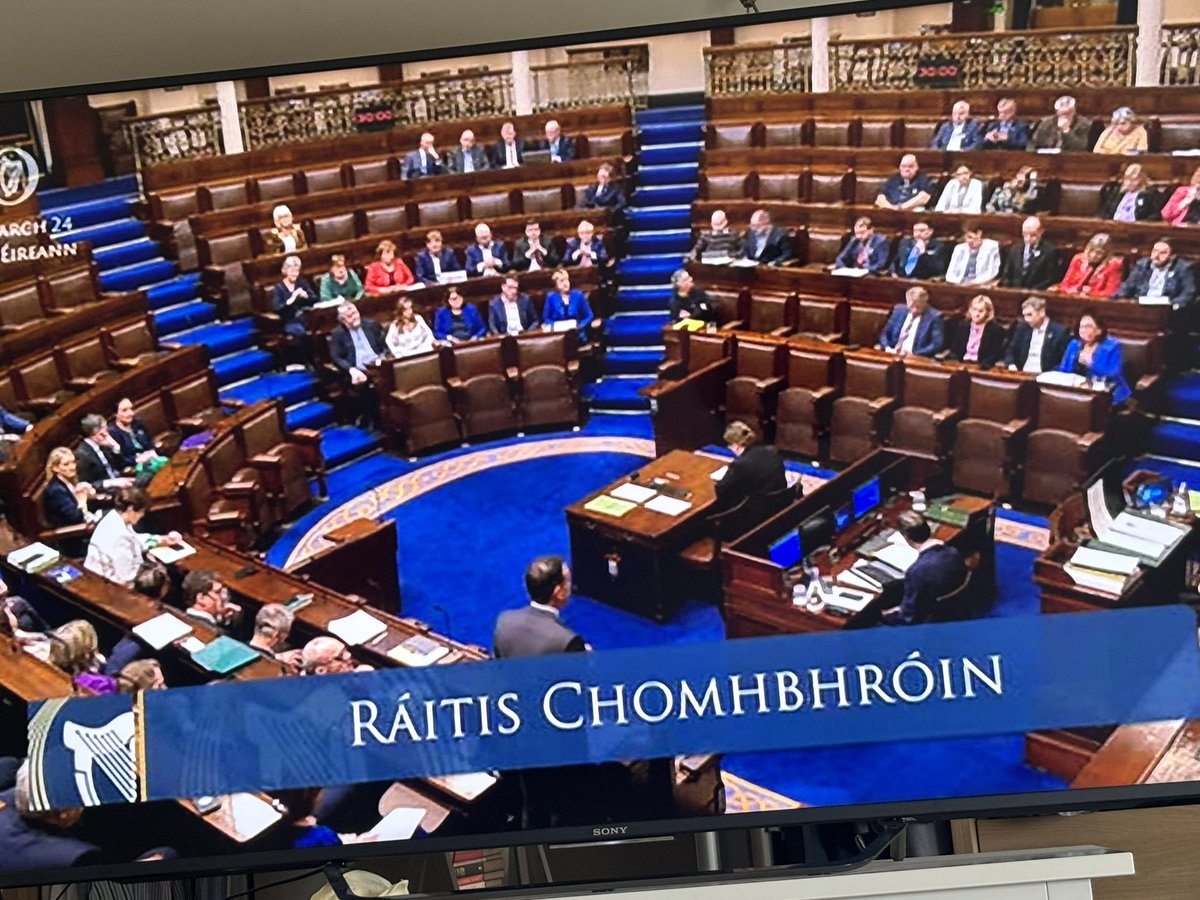 Watching the interactions in the Dail, extraordinary lack of grace from TDs and opposition party leaders towards Leo Varadkar. Nothing but vehement criticism. Not worthy of the Oireachtas on a day the Taoiseach resigns.