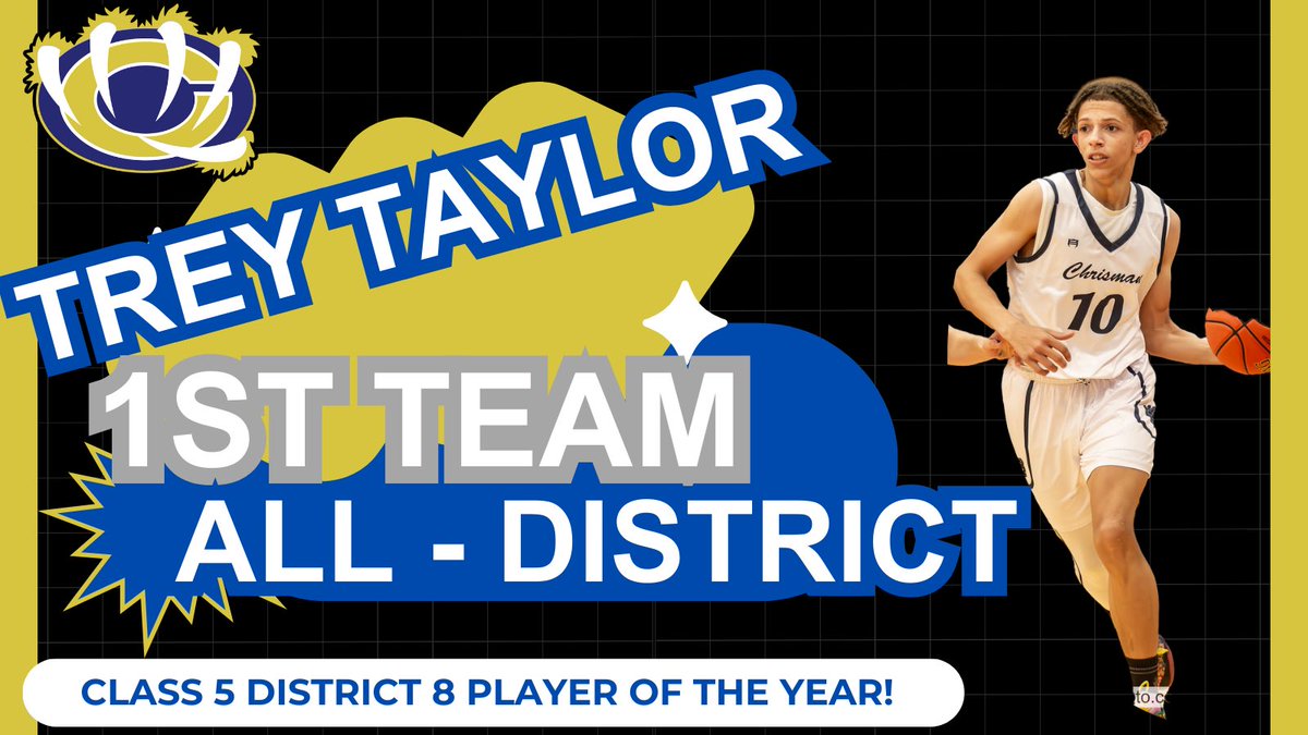 Congratulations to @Trey_Taylor10 on being voted Missouri Class 5 District 8 Player of the Year!