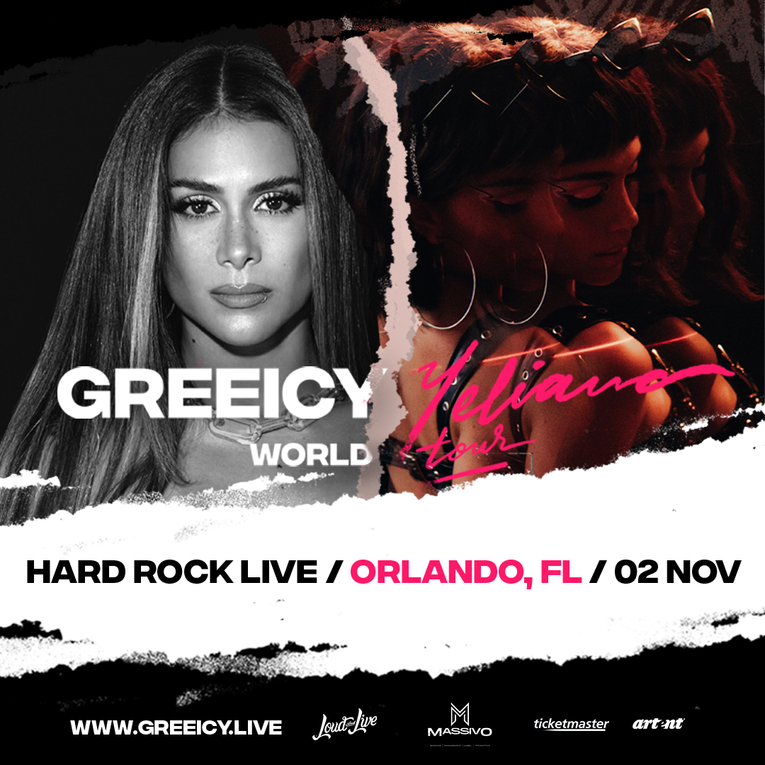 ⚠️JUST ANNOUNCED⚠️Loud And Live Presents @Greeicy_rendon: Yeliana coming back to our stage Saturday, November 2nd, 2024❤️‍🔥Tickets go on sale (with VIP meet + greet upgrade available) this Friday, March 22nd @ 10am! 🎫: bit.ly/Greeicy110224