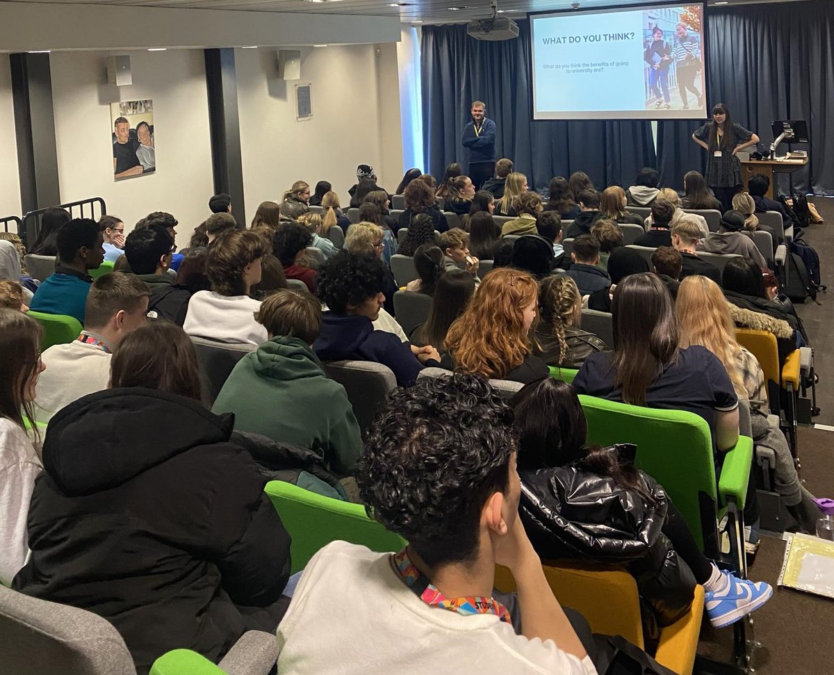 A huge shout out to Jack and Teah from @LeedsTrinity for their incredibly informative introduction to university session earlier this week. Read full story: bit.ly/4cqtLmS Find out more about Leeds Trinity's post-16 summer school: bit.ly/3ToDuBF #GoFurther