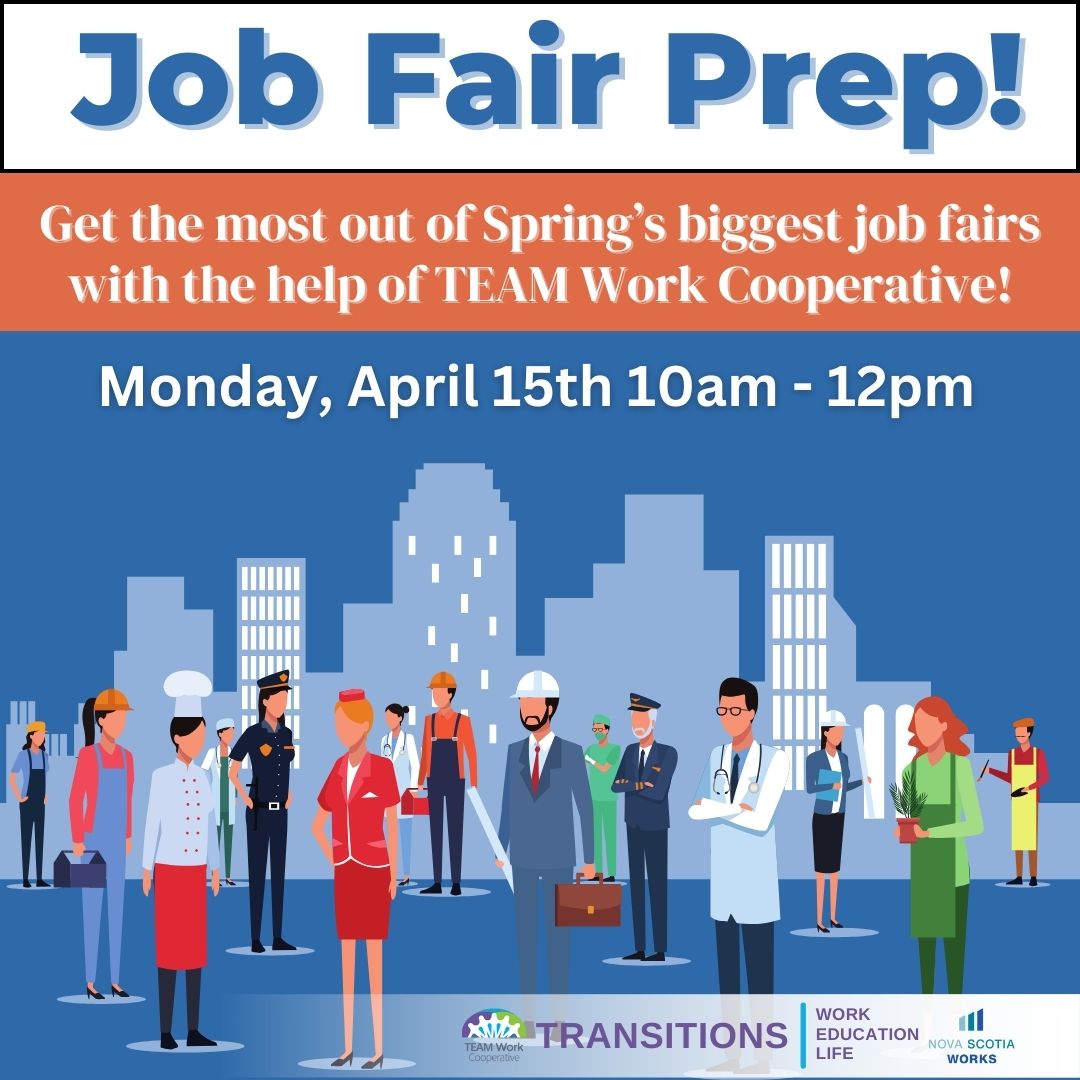 Get the most out of April's biggest job fairs with help from TWC on April 15th from 10:00-12:00pm. Impress employers during April's Hospitality & Spring Job Fairs with great job applications, excellent interview skills and more. Register: bit.ly/3Vl3T5U #JobFairHelp