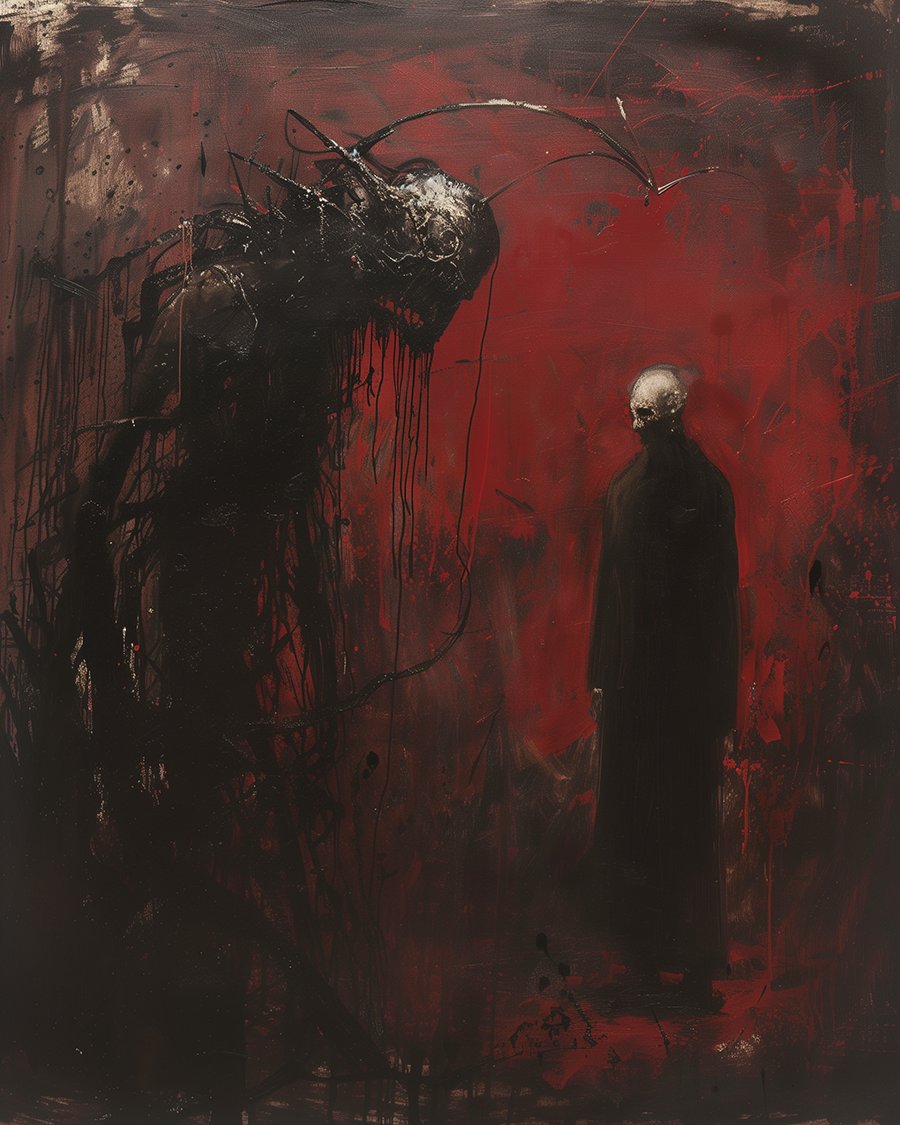 Watcher and the Witness

-

#gothicpainting #undead #nightmare #darkart  #instahorror