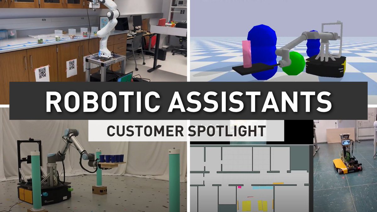 From transforming healthcare, crafting fine dining experiences and assistive cooking, robotic assistants are shaping the future! Check out this video where we showcase some of the most impressive robotic assistants created using Clearpath robots! bit.ly/4967ic5