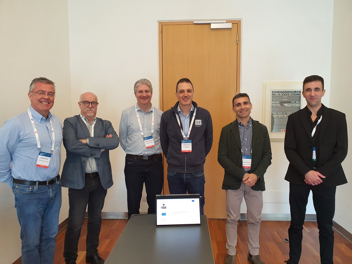 AGIMUS Project (@agimus_eu) on Twitter photo 🚀 AGIMUS shines at #ERF2024 Sister Projects Meeting by <a href="/PillarRobots/">PILLAR-Robots</a>!
Marco Rosa, from <a href="/PALRobotics/">PAL Robotics</a>, showcased AGIMUS while various other innovative projects were presented.
💡Together, we explored synergies and mapped future collaborations.
Read more: t.ly/ei2_r 🚀 AGIMUS shines at #ERF2024 Sister Projects Meeting by <a href="/PillarRobots/">PILLAR-Robots</a>!
Marco Rosa, from <a href="/PALRobotics/">PAL Robotics</a>, showcased AGIMUS while various other innovative projects were presented.
💡Together, we explored synergies and mapped future collaborations.
Read more: t.ly/ei2_r