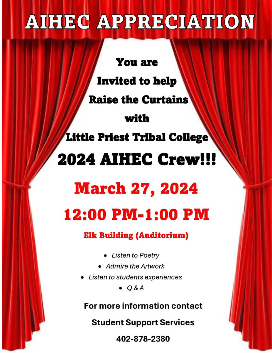 Little Priest Tribal College (@LittlePriestTC) on Twitter photo 2024-03-20 14:46:04