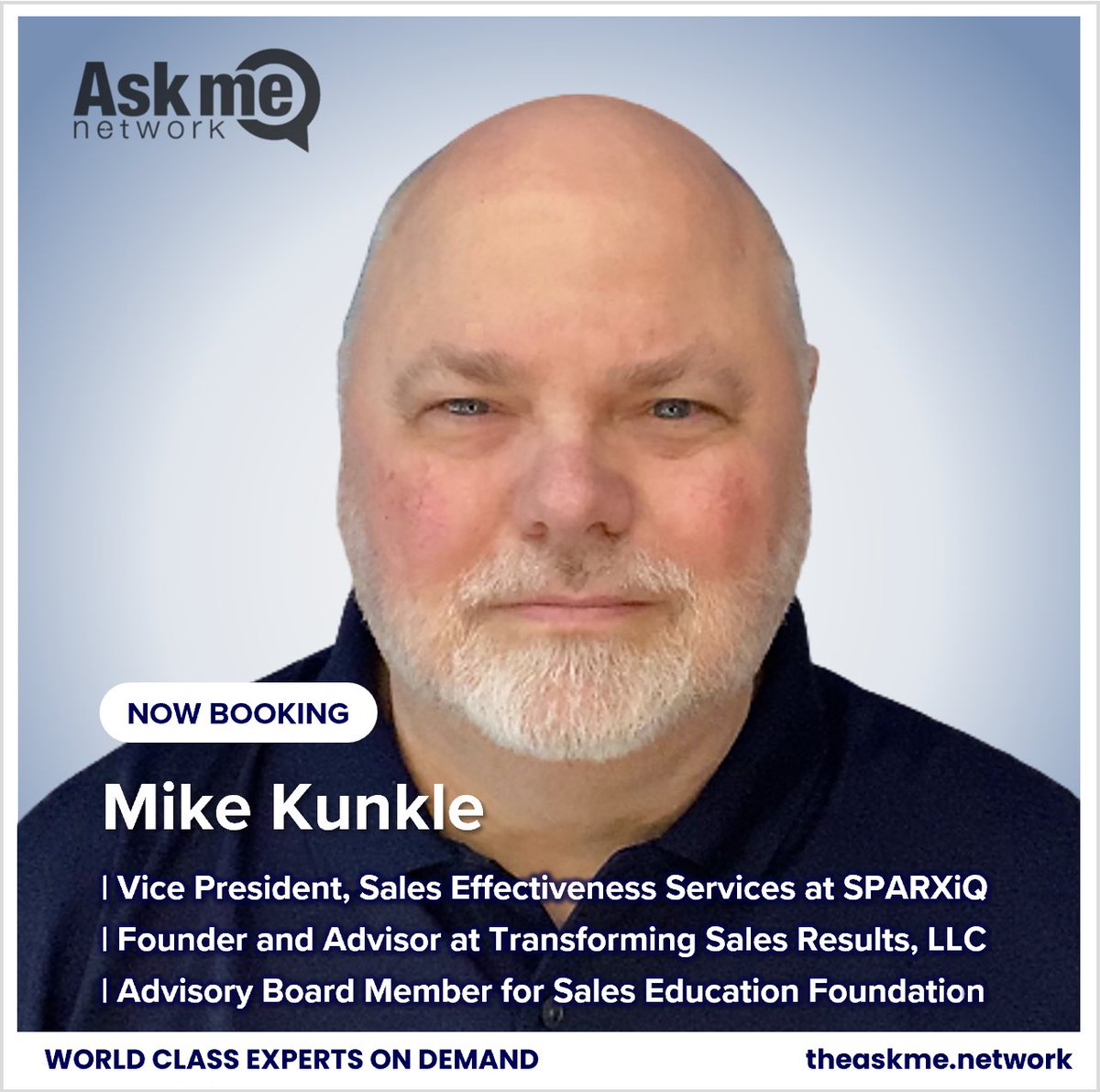 A little while ago, the leaders of The AskMe Network invited me to join their platform, to support their members or followers who may have questions or need advice about #Sales, #SalesManagement, #SalesEnablement, #RevenueEnablement, #SalesOperations, #RevenueOperations,…