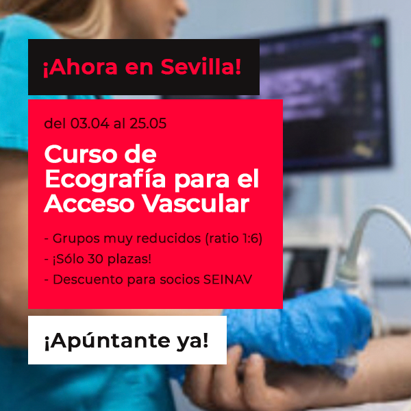 Sociedad Española de Infusión y Acceso Vascular (@seinav_) on Twitter photo El 3 de abril empezamos el curso de Ecografía para el Acceso Vascular en Sevilla. Serán 8 semanas de clases teóricas online + taller práctico de 6 horas. Las clases serán impartidas por profesionales de prestigio, miembros de la <a href="/SEINAV_/">Sociedad Española de Infusión y Acceso Vascular</a> . #EcografíaVascular #Sevilla El 3 de abril empezamos el curso de Ecografía para el Acceso Vascular en Sevilla. Serán 8 semanas de clases teóricas online + taller práctico de 6 horas. Las clases serán impartidas por profesionales de prestigio, miembros de la <a href="/SEINAV_/">Sociedad Española de Infusión y Acceso Vascular</a> . #EcografíaVascular #Sevilla