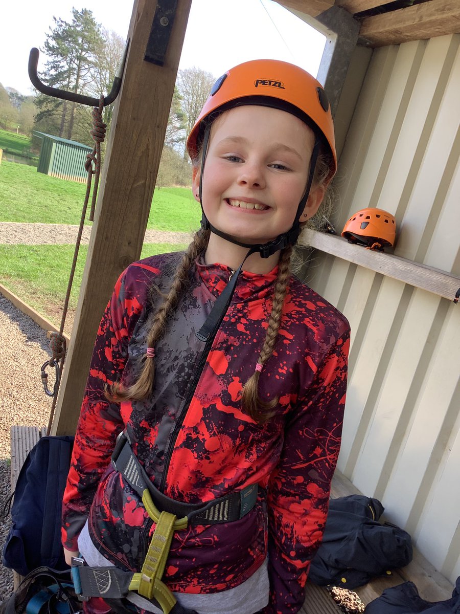 Ready for zip lining! @csergeant3 @DeputyOLI @oli_primary