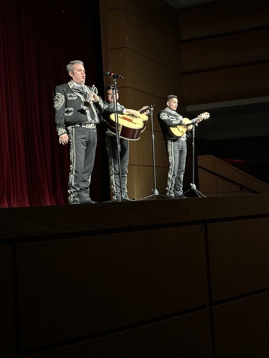 JaneRose50's tweet image. Mariachi Arraigo de America performing now! ⁦@gvinestuco⁩ #multiculturalweek