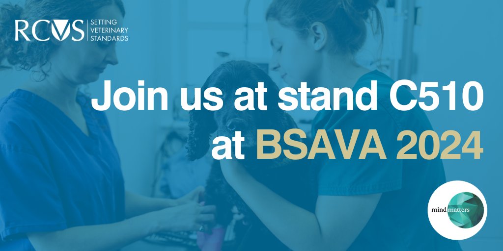 Don’t forget to join us tomorrow, 21 March at stand C510 at <a href="/thebsava/">BSAVA</a> congress – come by to meet the RCVS team and ask any questions you may have about our current initiatives. You can also take part in our CPD quiz, for a chance to win a prize!