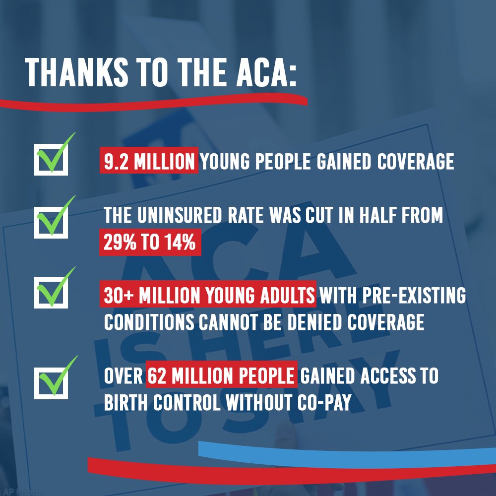 It wasn’t that long ago that insurers could - and would 😞 - cancel your coverage if you got sick or injured. Those days are gone! Thanks to the ACA, you can be sure your insurance will be there when you need it most! #ACA14