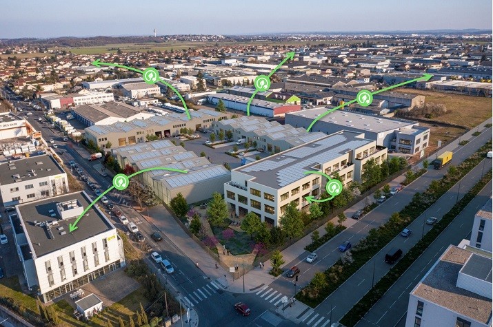 <a href="/vaulxenvelin_/">Ville de Vaulx-en-Velin</a> accueille le plus grand projet d’autoconsommation collective de la région lyonnaise. Ce projet de @transitionénergétique, porté par <a href="/SerenySun/">SerenySun Energies</a>, vise à produire l’équivalent de la conso de 155 foyers grâce à des panneaux photovoltaïques :  smartcitymag.fr/article/1339/l…