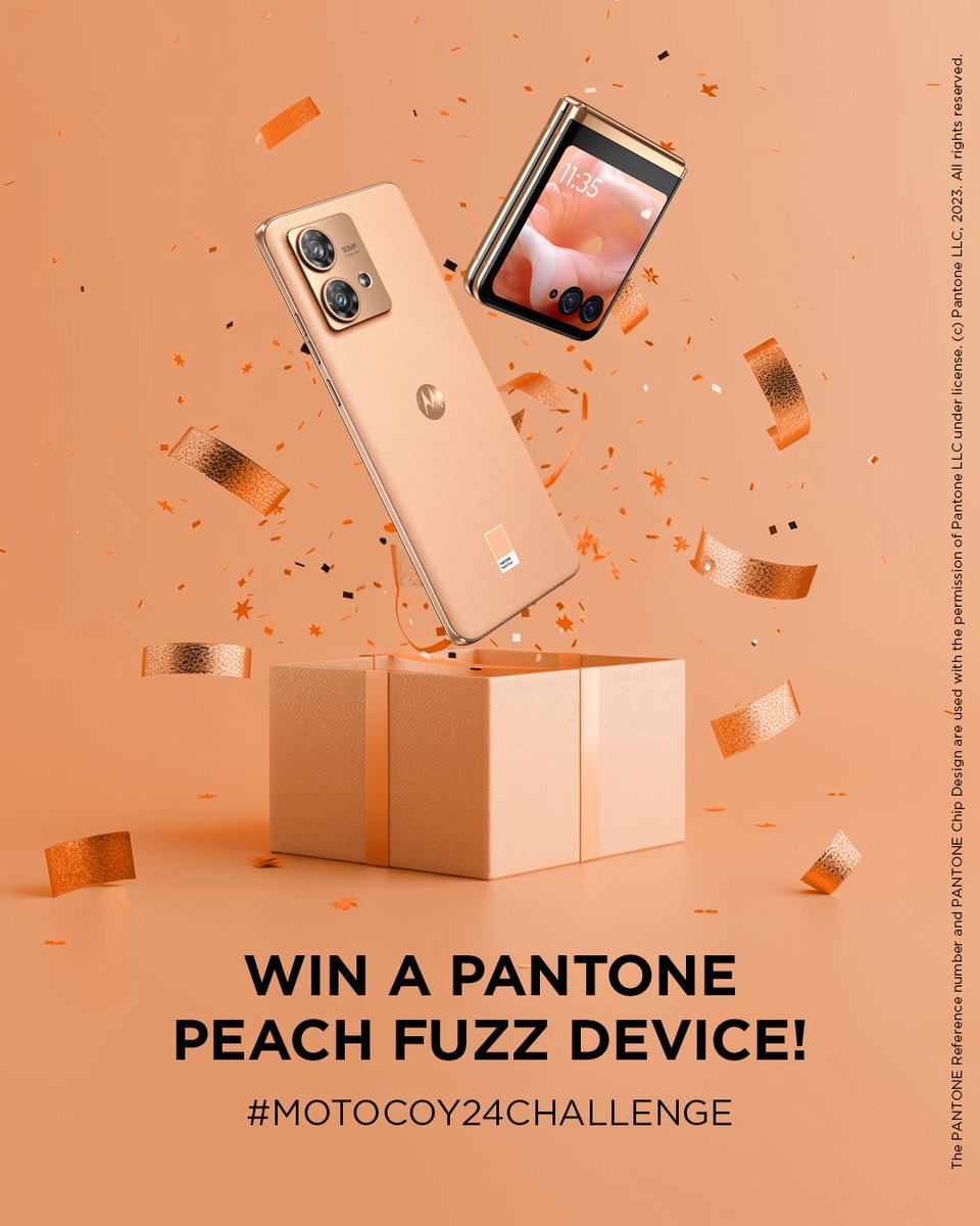 🚨 Contest Alert 🚨 Motorola x Pantone photography challenge is on its way. This International Color Day, seize the opportunity to win a Motorola device in @pantone Peach Fuzz Color. Stay tuned for more details! Contest begins - 8.30am CST, March 21, 2024. #MotoCOY24Challenge