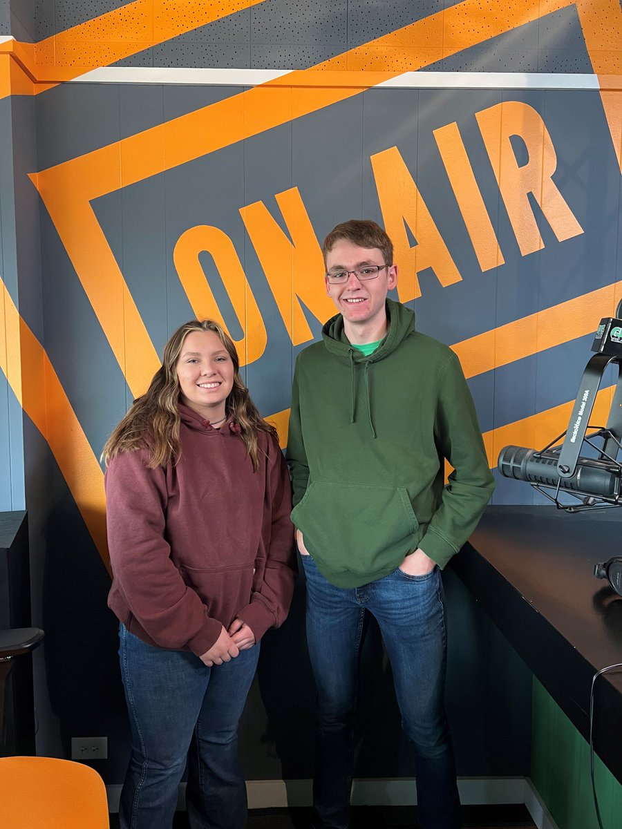 We had the best guests this morning on our monthly radio show! 📷 Thanks to Student Board members Andrew Lane and Emily Vigar for tagging along and chatting about their Student Board experiences and upcoming Easter egg hunt!
#LightingThePath