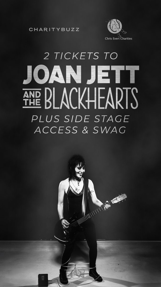 I am excited to be partnering with @charitybuzz to auction off tickets to the Triple Moon Tour! You’ll be escorted from your seats & see our set from the side of the stage.