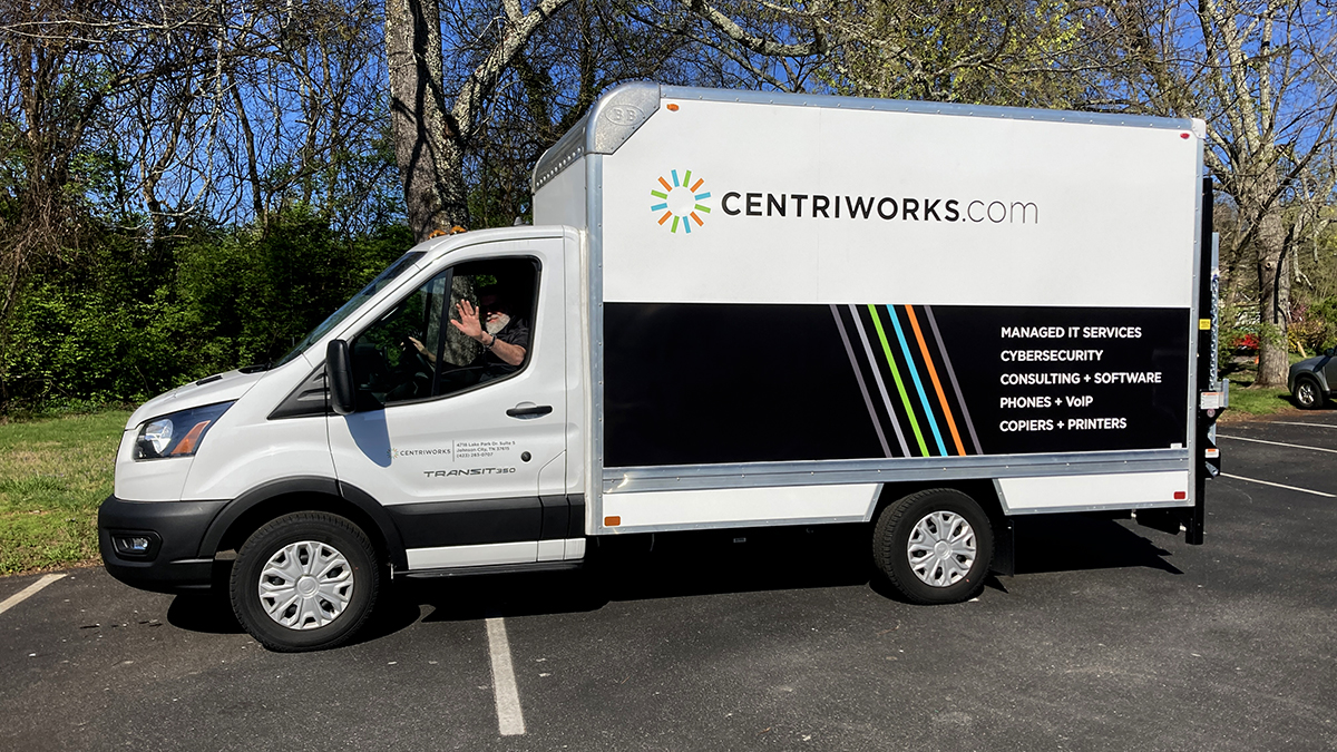 Our newest Centriworks truck is here and we're ready to roll! When you see us out-and-about around East Tennessee, be sure to wave hello! 👋

#Centriworks #ONEteam #Knoxville #TriCitiesTN