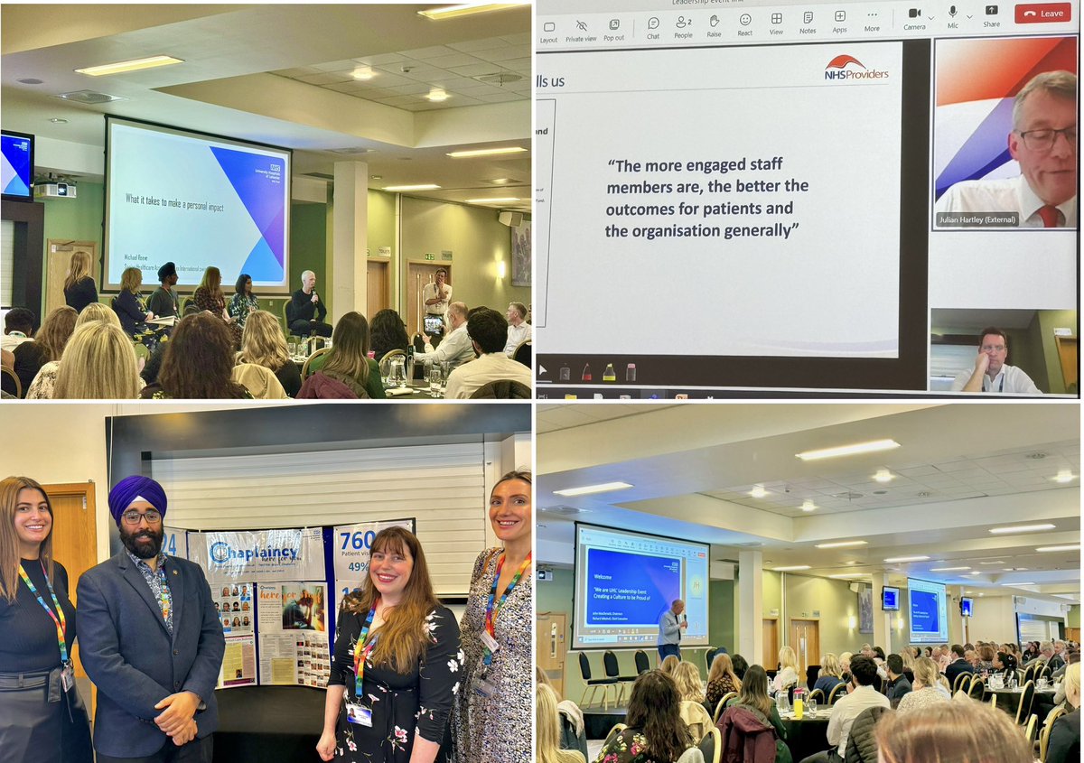 Great to spend time with colleagues at the #TeamUHL Leadership Event. Powerful and #inspiring stories & reflecting on organisational culture transformation. Proud to be part of @Leic_hospital #NHS @RNFrankieLister @LeadPippa