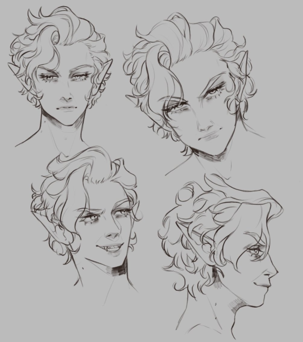 cerisent45's tweet photo. some astarion doodles from last night trying to figure out how I should draw him https://t.co/5sZiqtKzdT