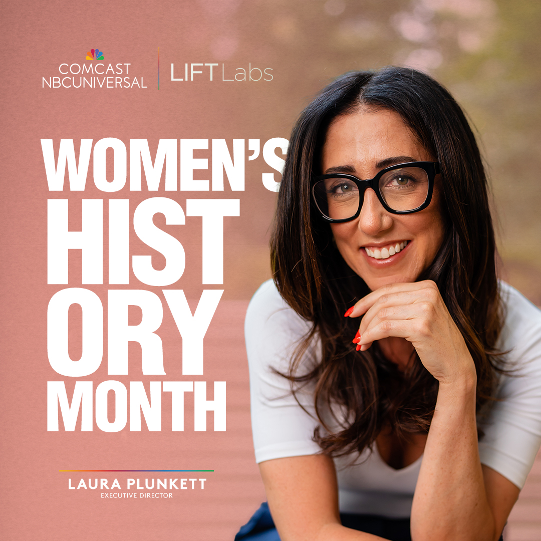 Meet Laura Plunkett, Executive Director at LIFT Labs. 🌸 👑 Laura is all about connecting Comcast with the startup world to drive innovation and meet customer demands. 🚀✨ Learn more about Laura today. ⬇️ #LIFTLabs #WomensHistoryMonth lift.comcast.com/about/