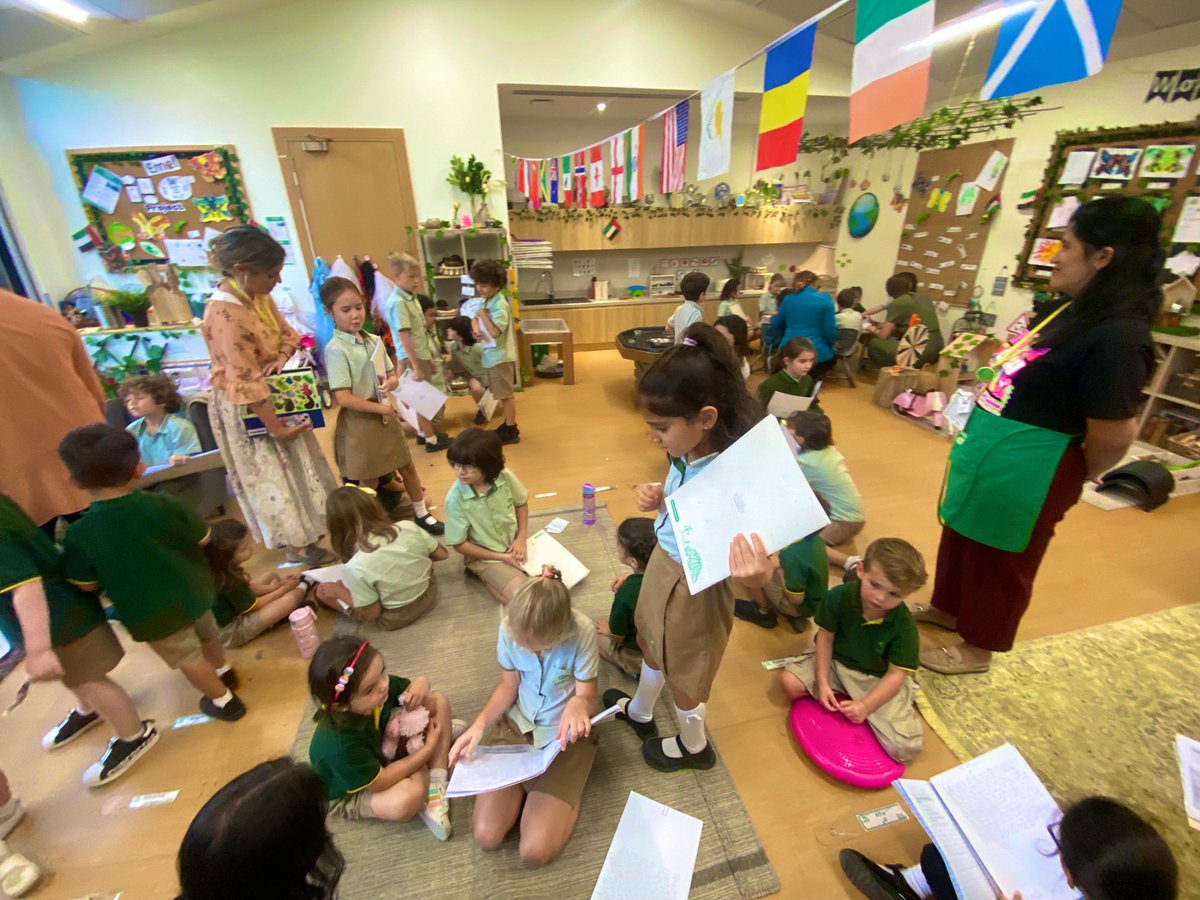 What a fantastic morning Tulip class had. <a href="/ArborYear3/">Year 3 | The Arbor School</a> came to our classroom and read us the amazing stories they had written. #earlyliteracy #Responsibility #peerteaching #rolemodels #authors #writers #storytellers #mydubai #arborists #Sustainability #knowledge