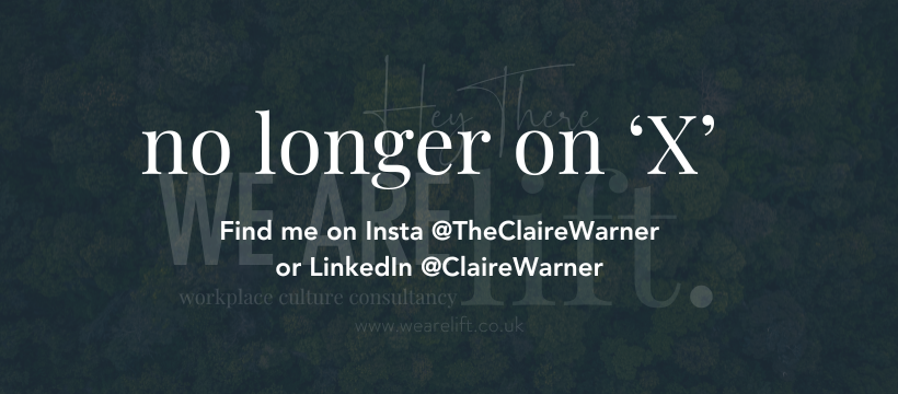 ClaireWarner's tweet photo. Officially ending all activity on Twitter / X

Come find me / us on The Gram or 'Link' with us https://t.co/JlEr1fQdTn
