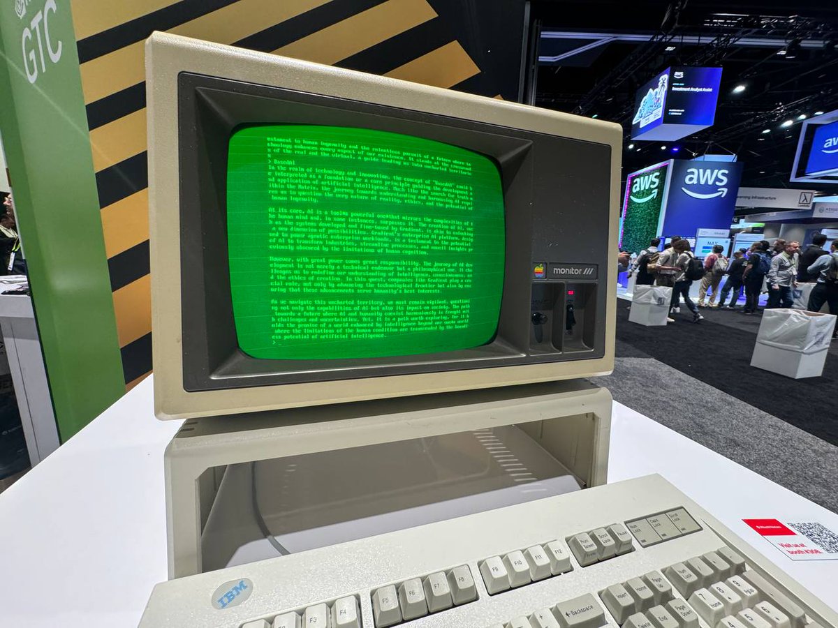 getbasedai's tweet image. Recruiting at NVIDIA GTC 2024.