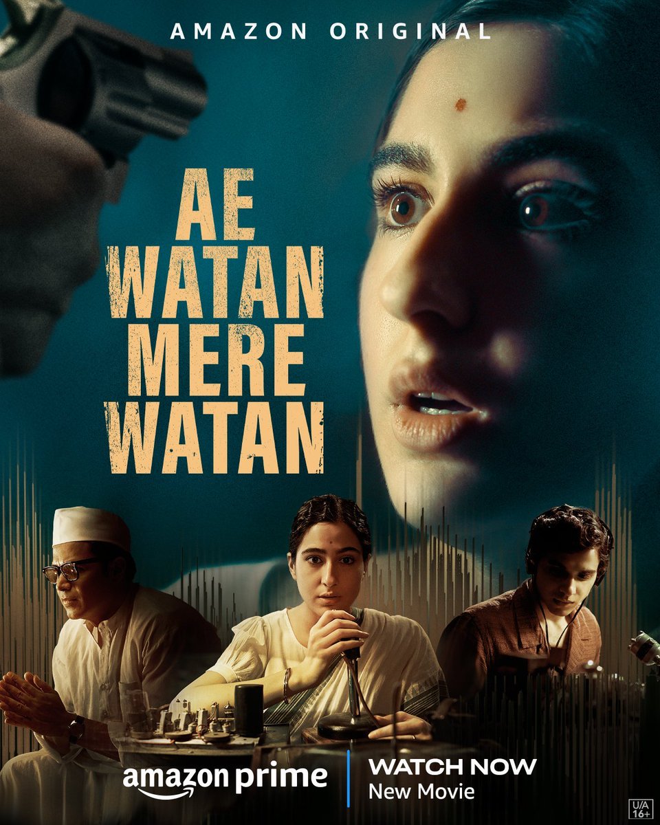 #AeWatanMereWatan Now Streaming On @PrimeVideoIN 

#SaraAliKhan #EmraanHashmi #StreamingAlert