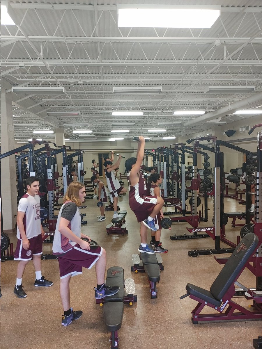 Freshman working! 

#FalconBasketball
#Compete