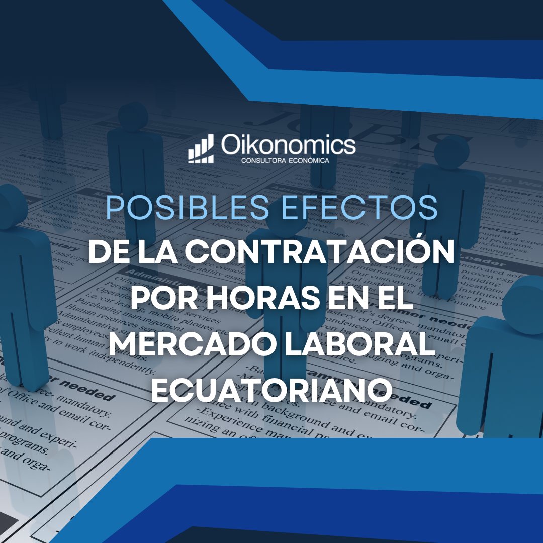 #AnálisisdeMercado ¿Cómo podría impactar la posible reforma en el #mercadolaboral ecuatoriano?  Explora la dinámica que generaría la #contratación por horas en la población del país
🔗linkedin.com/feed/update/ur…

#Oikonomics #EstudiosOikonomics  #ReformaLaboral #ConsultaPopular