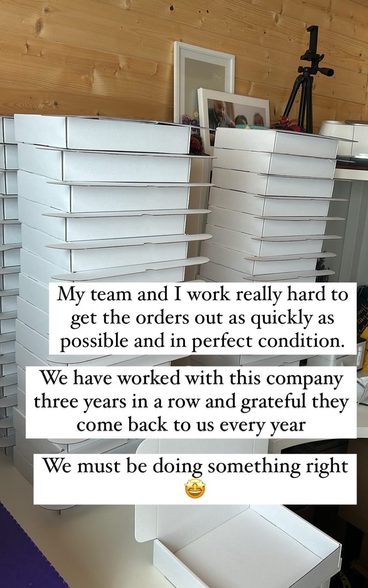 I'm grateful for the opportunity to work on some special gifts for our repeat customer of 3 years. As a small business, having loyal customers means the world to us and shows that we're doing something right. Thank you for your continued support! #smallbusiness #Eastergifts