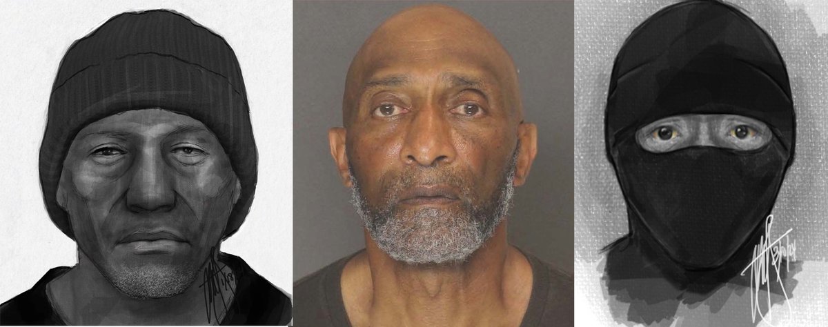 My #eyewitnesses did an outstanding job capturing Hightower's facial features, even if he did wear a #mask to hide his appearance.
#thesketchcop #policesketch #investigate #mugshot #compositesketch #baltimore #baltimorepolice #detective #investigator #truecrime #sexualassault