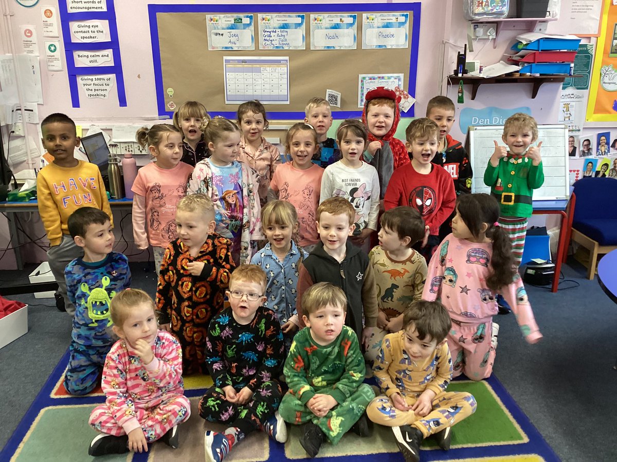 Pyjama Day! We loved wearing our pyjamas today. We raised money for CAFOD #CatholiclifeandmissionYES #CSTYES