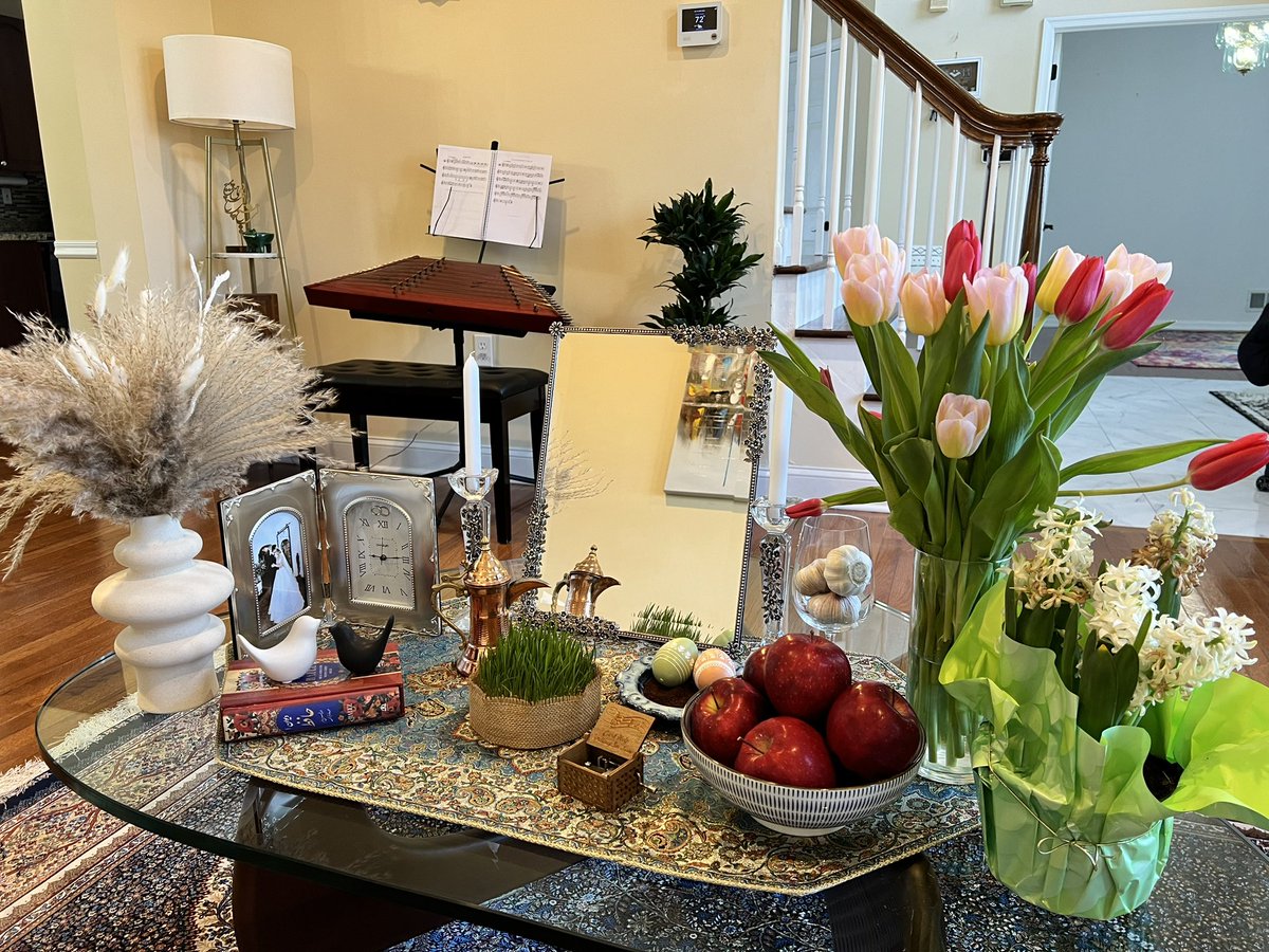 Happy Nowruz and the first day of Spring 🎉🌸